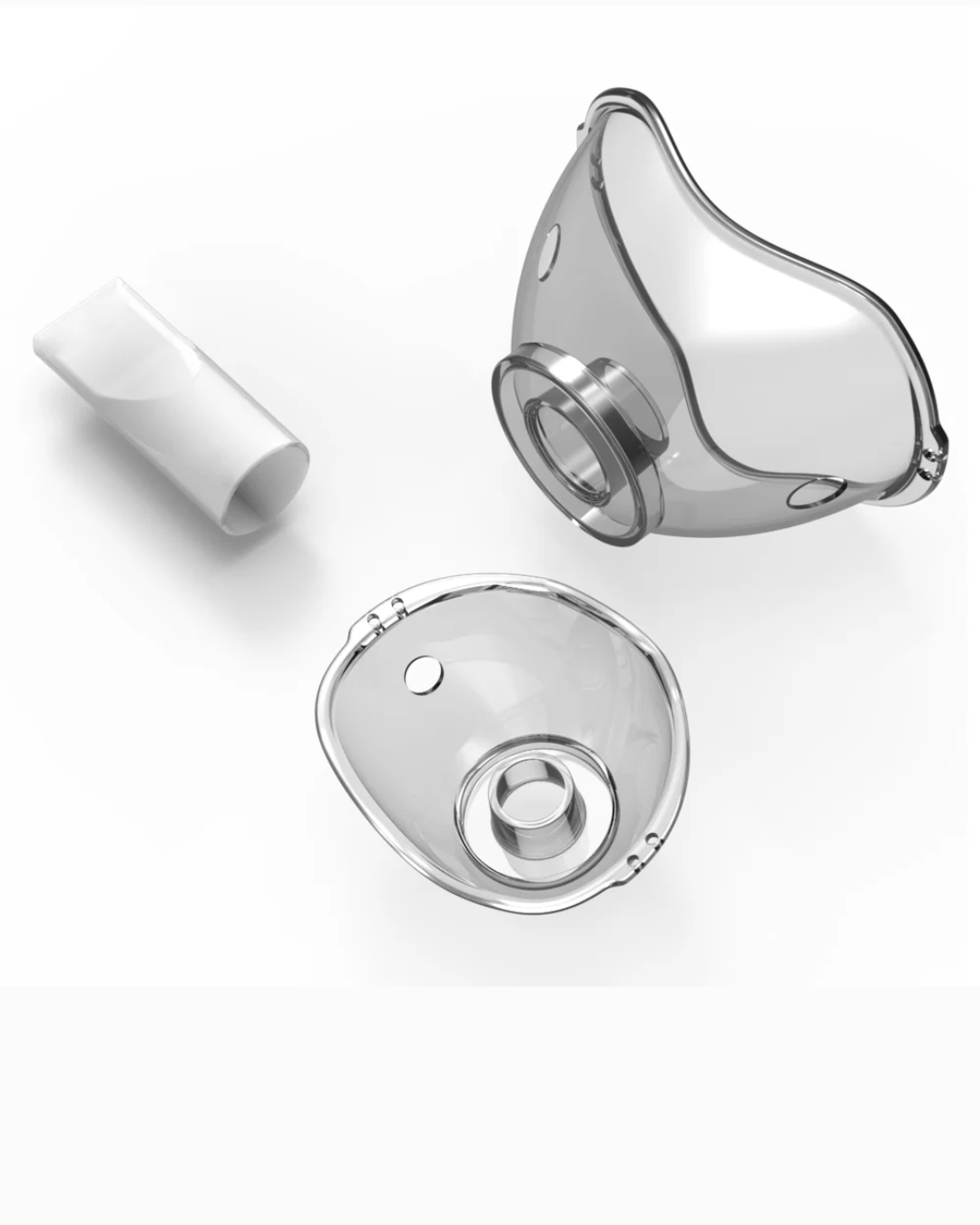 Silicone Mask kit for Call to care handsfree mesh Nebulizer (Adult & Child)