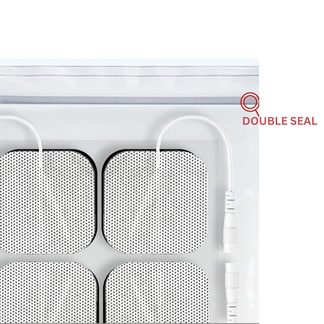 Call to care TENS Electrode pads wired (Pack of 4) - Compatible with TENS Machines