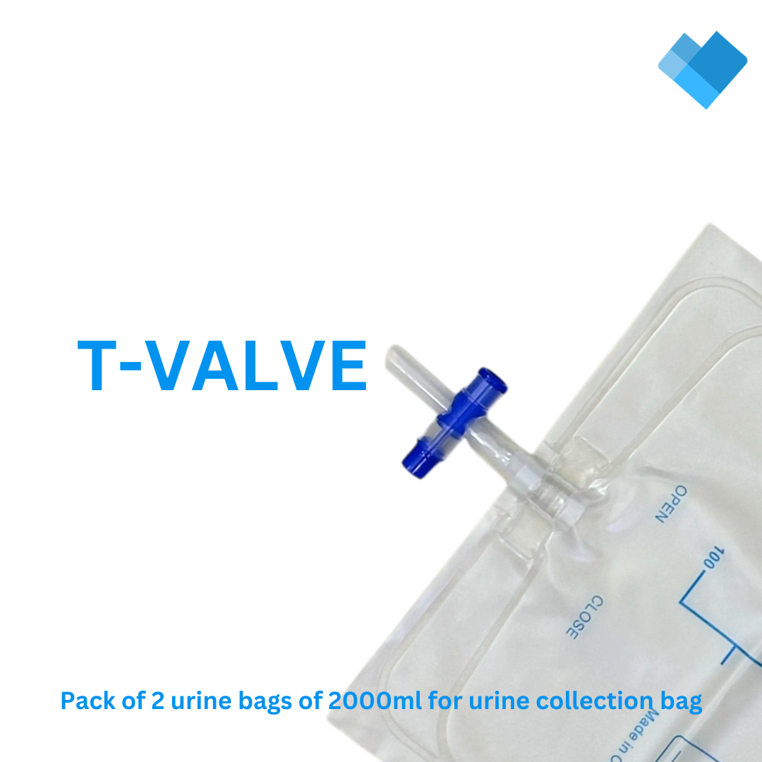 Call to care Urine Bags for Urine Collection Bag (Pack of 2 - 2000ml bags). For Call to care urine collection bag