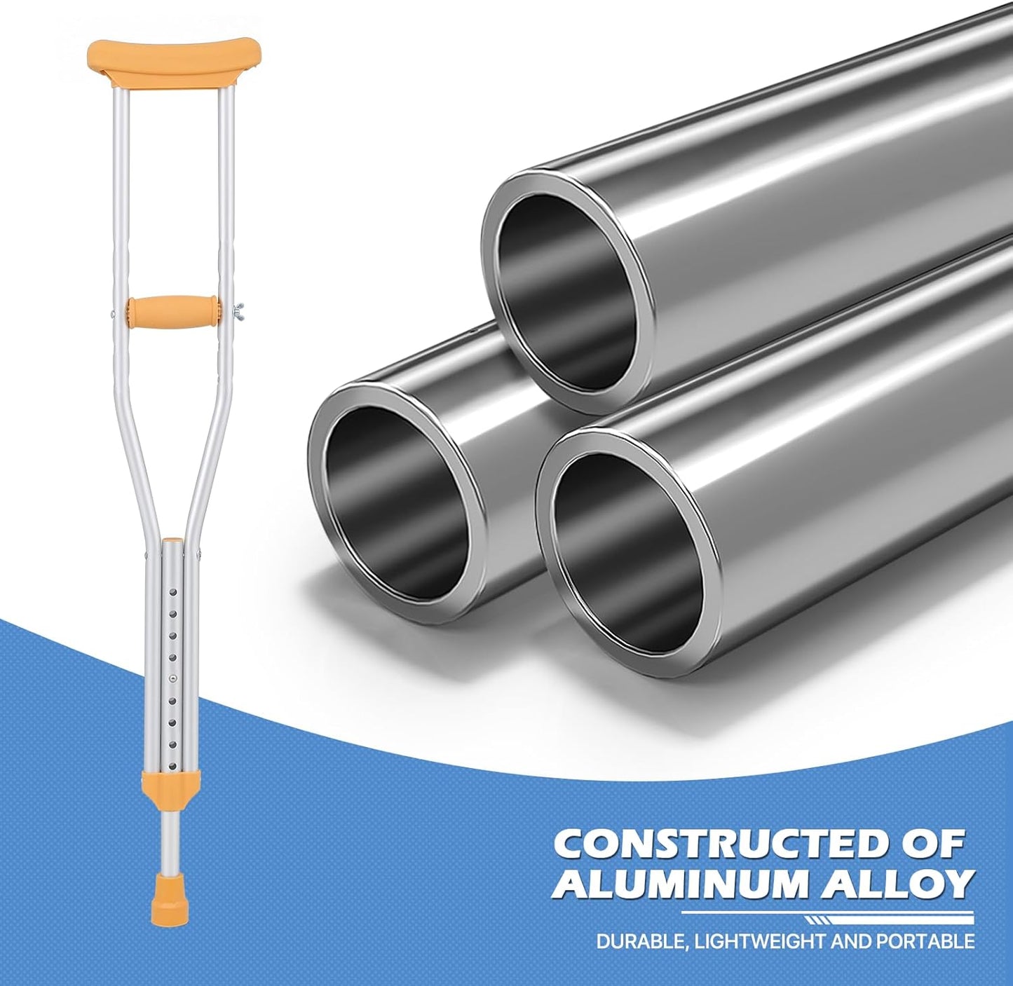 Call to care - Aluminum Crutches light-weight Besaki Pair