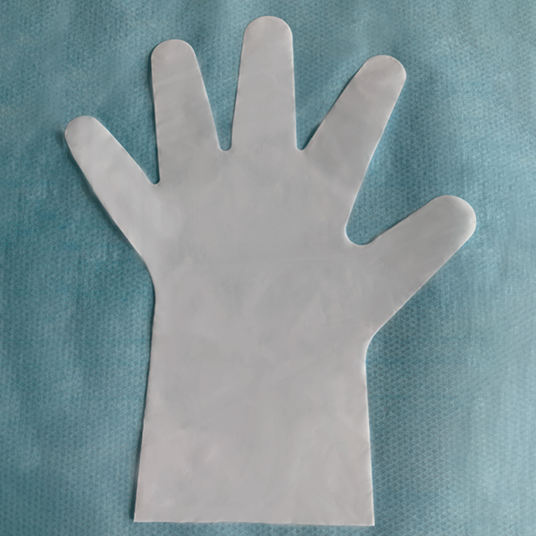 Call to care TPE Disposable Gloves ,100 Plastic Gloves Latex free, Easy disposable gloves, for care givers