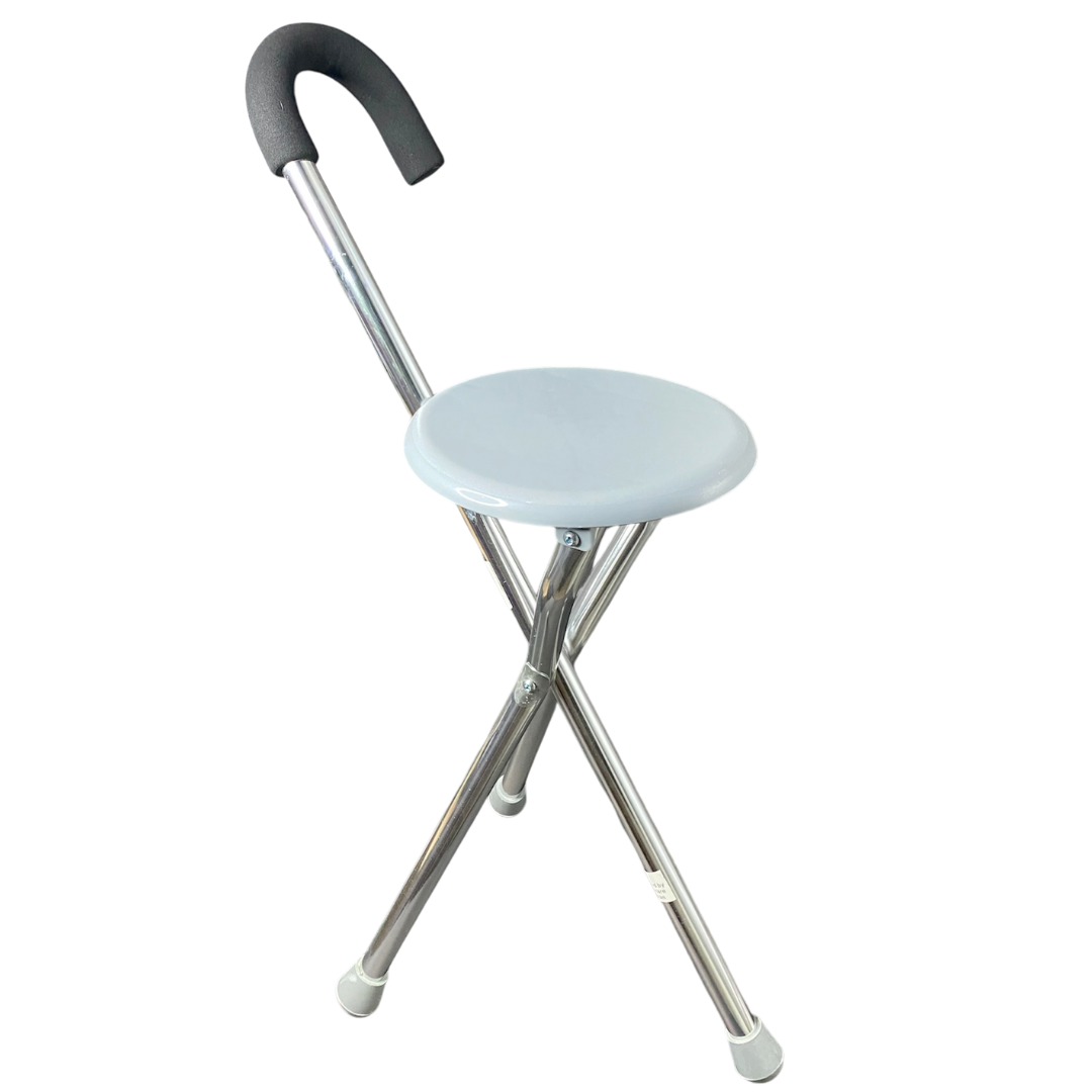 Call to Care Portable Cane & Chair, Foldable Chair and stick, Stick Chair Lightweight, Super light-weight Namaz Chair