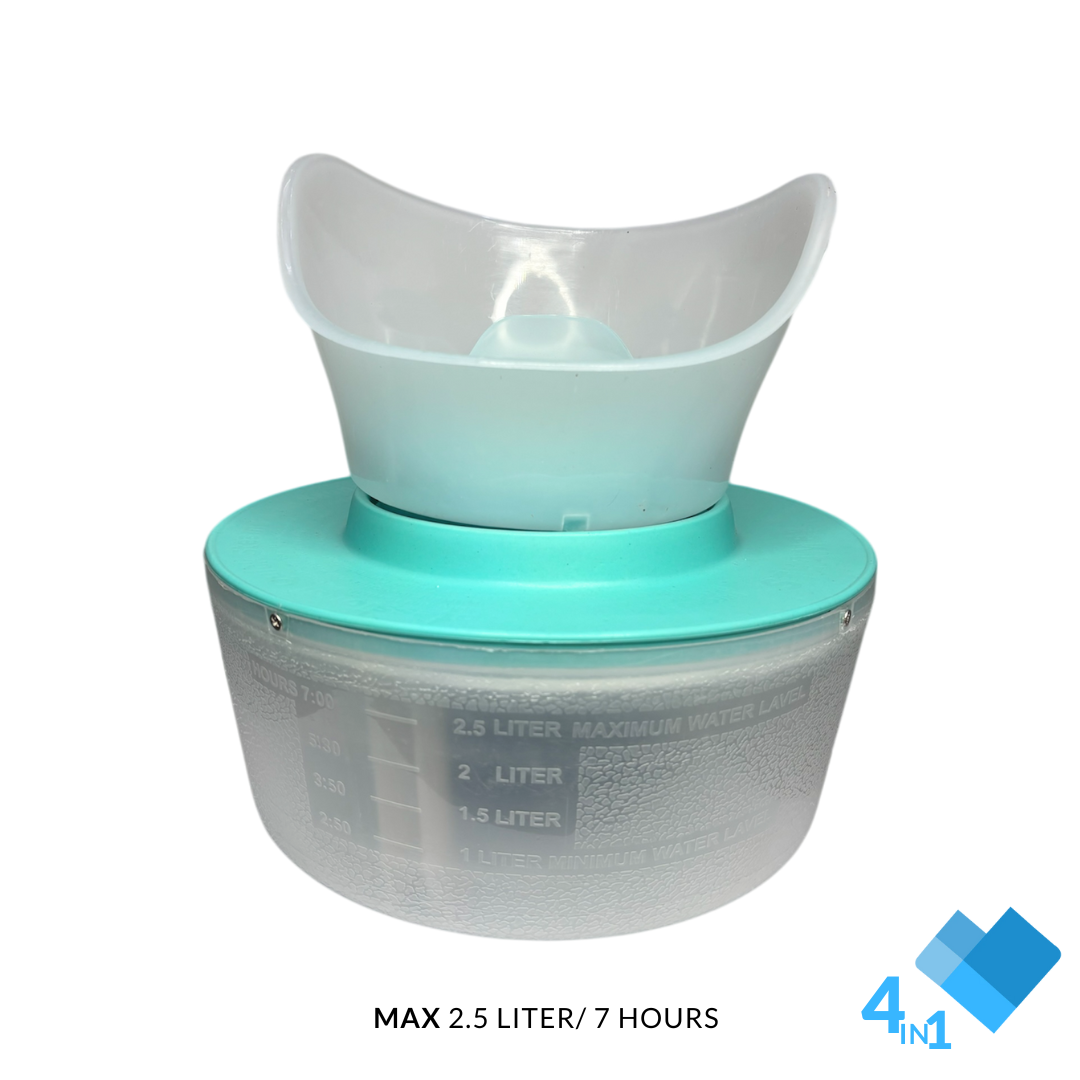 Call to care - Steam inhaler 4 in 1 | Steam inhaler for adult & child | steam inhaler for patient | steam inhaler block nose |  Steamer for Kids Steam Vapouriser