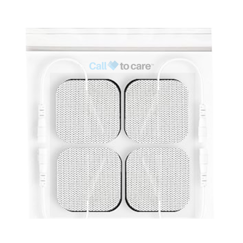 Call to care TENS Electrode pads (Pack of 4) - Compatible with TENS Machines