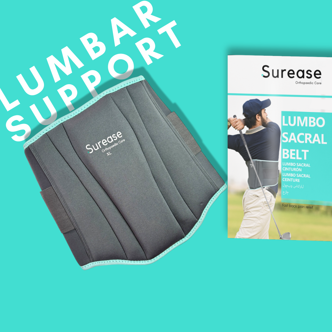 Surease Lumbo Sacral Belt - Premium most comfortable Lumbo Sacral Back Support for men & women