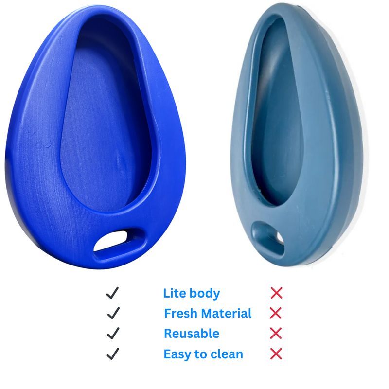 Call to care - Bedpan for Patients Seniors & Adults, Bed pan for bedridden and bedbound patients, Reusable bedpan easy to clean