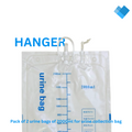 Call to care Urine Bags for Urine Collection Bag (Pack of 2 - 2000ml bags). For Call to care urine collection bag