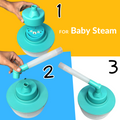 Call to care - Steam inhaler 4 in 1 | Steam inhaler for adult & child | steam inhaler for patient | steam inhaler block nose |  Steamer for Kids Steam Vapouriser
