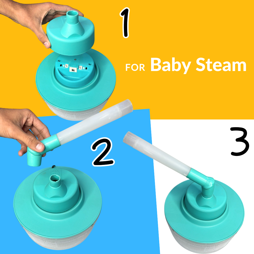 Call to care - Steam inhaler 4 in 1 | Steam inhaler for adult & child | steam inhaler for patient | steam inhaler block nose |  Steamer for Kids Steam Vapouriser