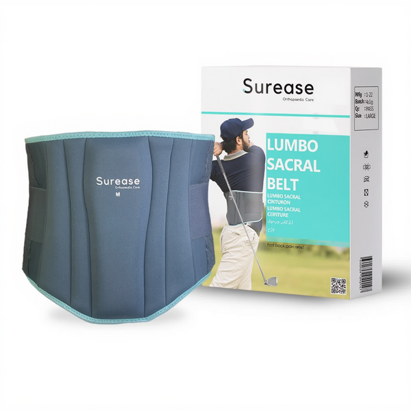 Surease Lumbo Sacral Belt - Premium most comfortable Lumbo Sacral Back Support for men & women