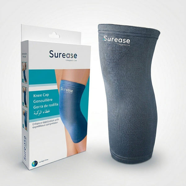 Surease Knee Cap | Surease Cotton Knee Brace | Surease Extra Length Knee Brace | Knee Brace For Knee Pain | Knee pain relief brace