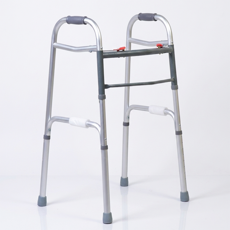 Walker for patient | Walker for heavy patients foldable | Foldable walker double pin lock