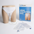 Call to care Silicone Urine Collection Bag reusable with 2 Bags 2000ml & 1000ml