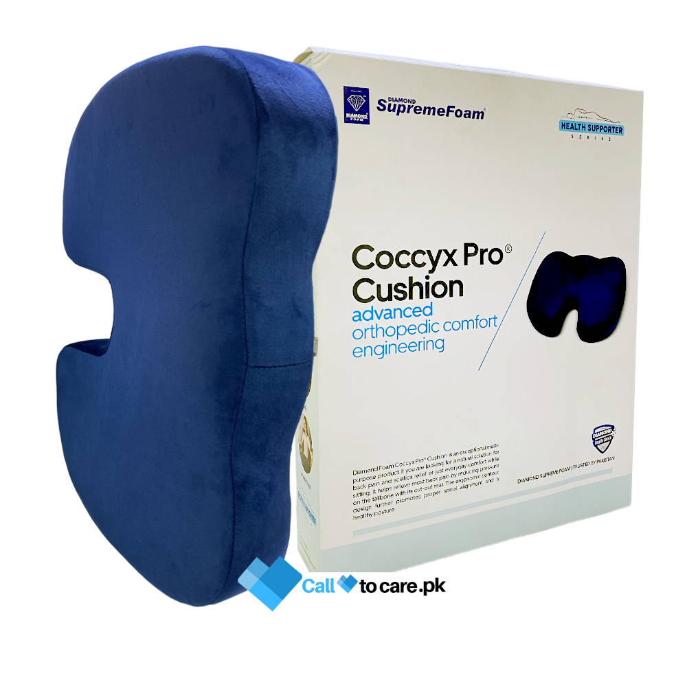 Coccyx Cushion | Coccyx Pro Cushion | Orthopedic coccyx cushion for tail bone and back pain