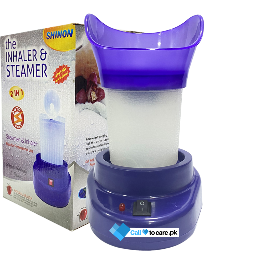 Steam Inhaler 2 in 1 | Portable Steamer for Nasal Blockage | Steamer for Facial |