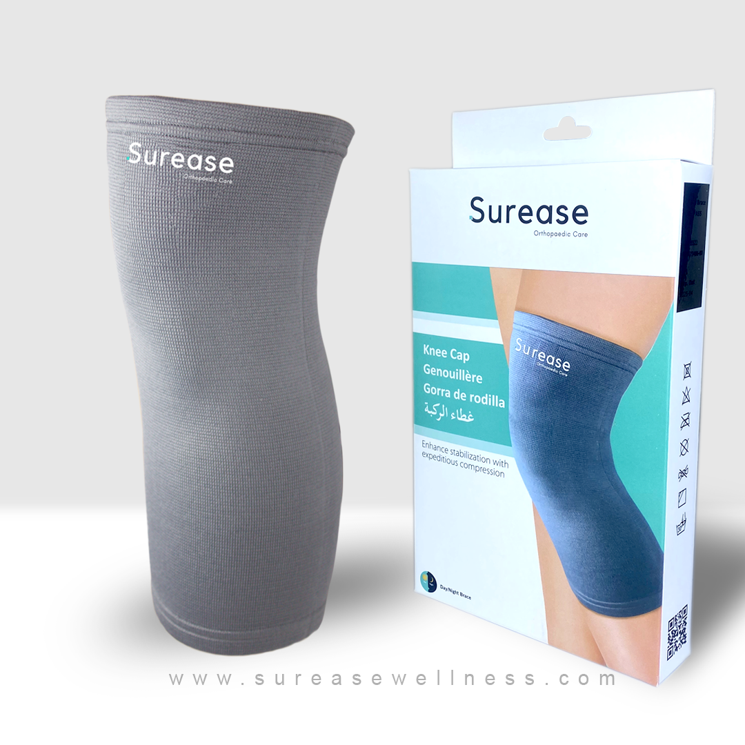 Surease Knee Cap | Surease Cotton Knee Brace | Surease Extra Length Knee Brace | Knee Brace For Knee Pain | Knee pain relief brace